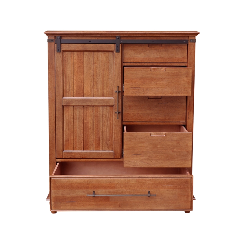 Willow Creek Solid Wood Bedroom 5 Drawer Dresser