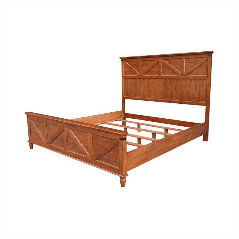 Willow Creek Solid Wood King Bed
