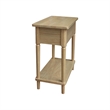 Solid Wood Narrow Side Table