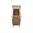 Solid Wood Narrow Side Table