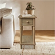 Solid Wood Narrow Side Table