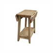 Solid Wood Square Drop Leaf Side Table