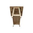 Solid Wood Square Drop Leaf Side Table