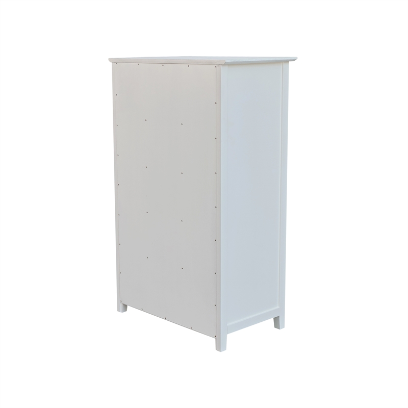 Nantucket Breeze Solid Wood Bedroom 5 Drawer Dresser