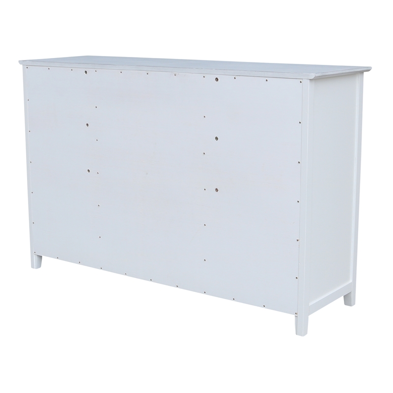 Nantucket Breeze Solid Wood Bedroom 6 Drawer Dresser