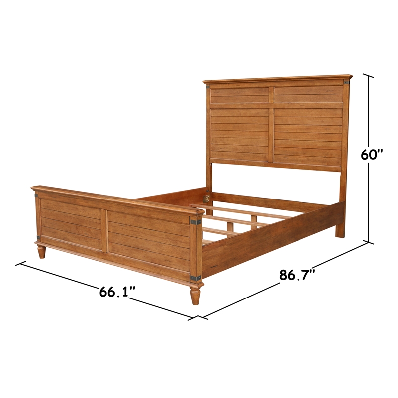 Willow Creek Solid Wood Queen Bed