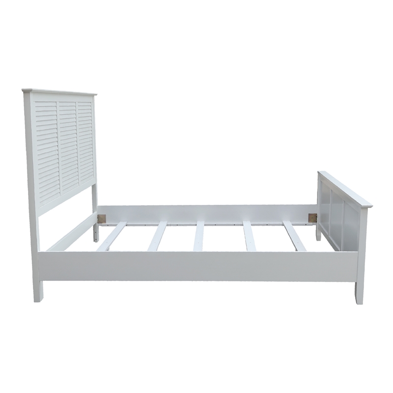 Nantucket Breeze Solid Wood Queen Bed