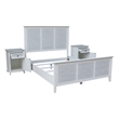 Nantucket Breeze Queen Bedroom Set with Two Nightstands