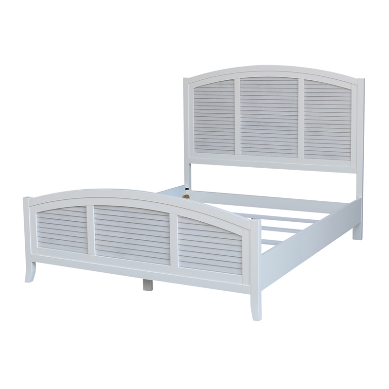 Nantucket Breeze Solid Wood Queen Bed