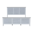 Nantucket Breeze Solid Wood King Bed