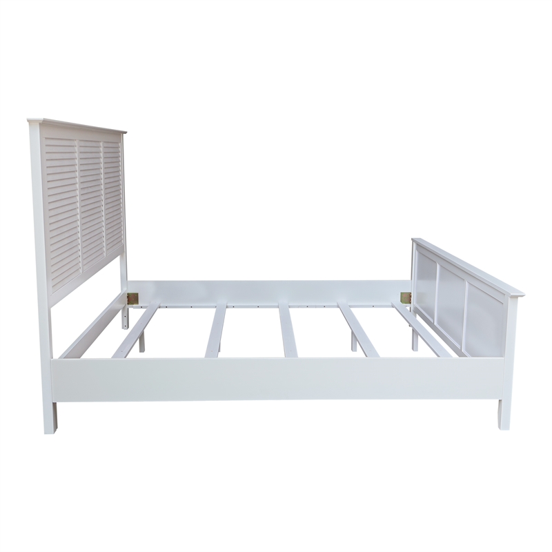 Nantucket Breeze Solid Wood King Bed