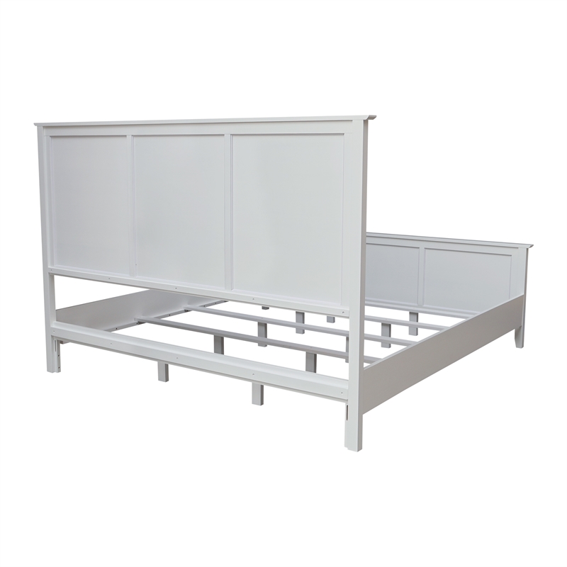 Nantucket Breeze Solid Wood King Bed
