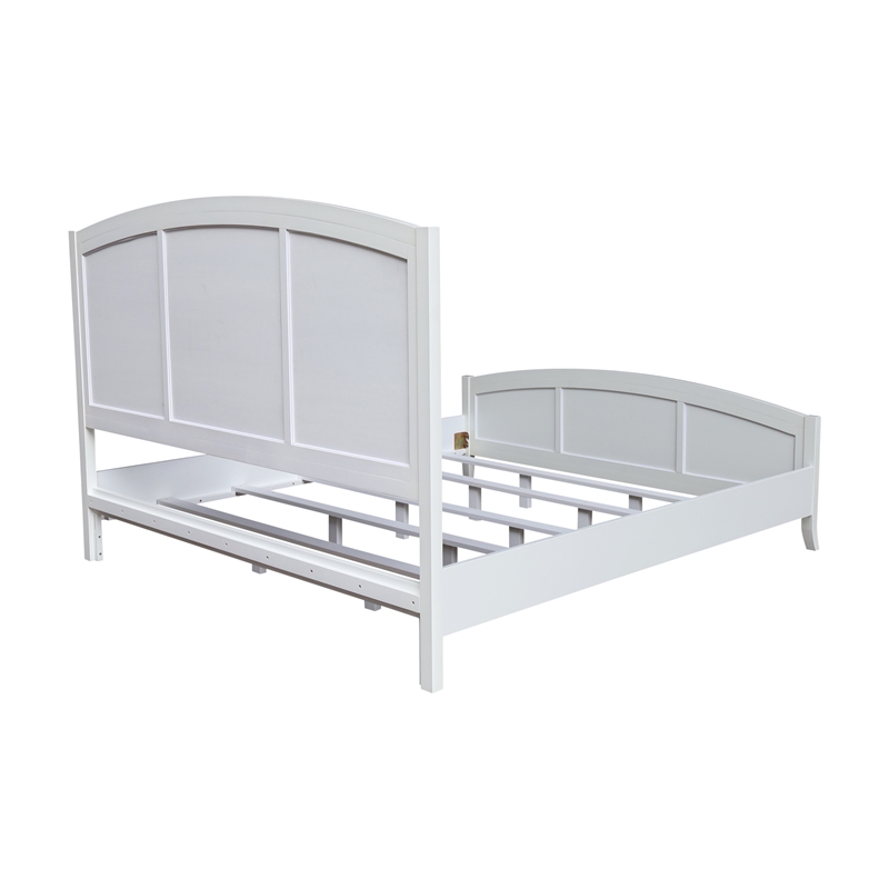Nantucket Breeze Solid Wood King Bed