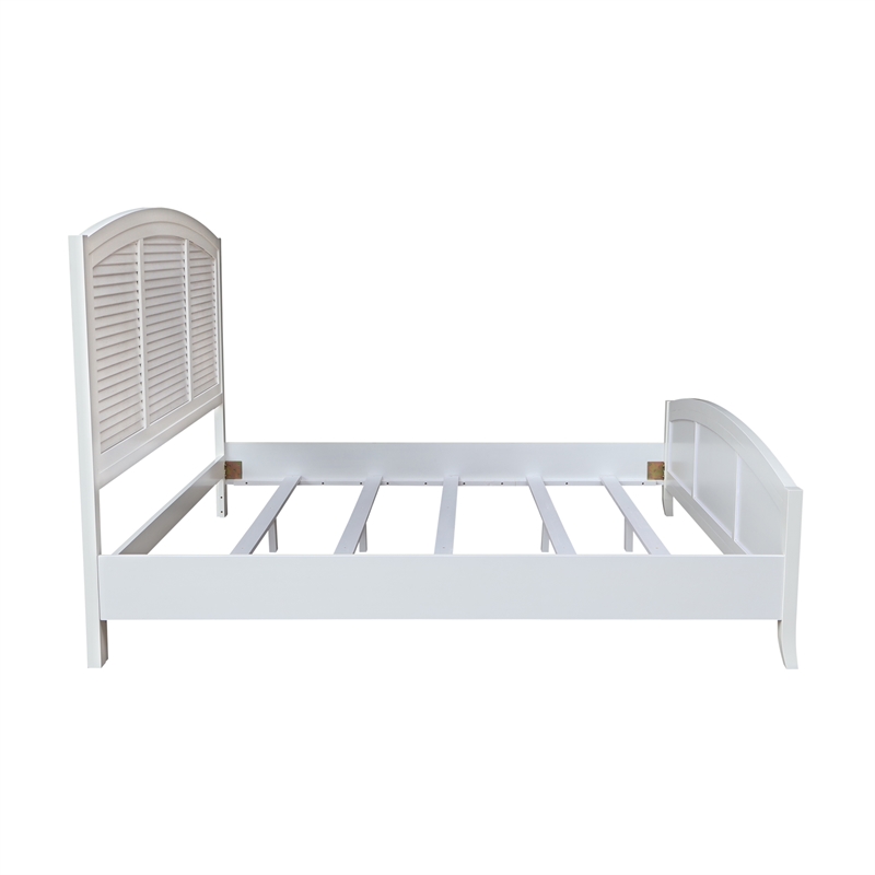 Nantucket Breeze Solid Wood King Bed