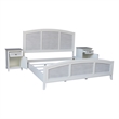 Nantucket Breeze King Bedroom Set with Two Nightstands