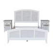 Nantucket Breeze Queen Bedroom Set with Two Nightstands