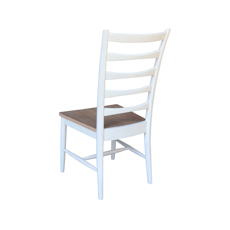 International Concepts Set of Two Solid Wood Haven Dining Chairs