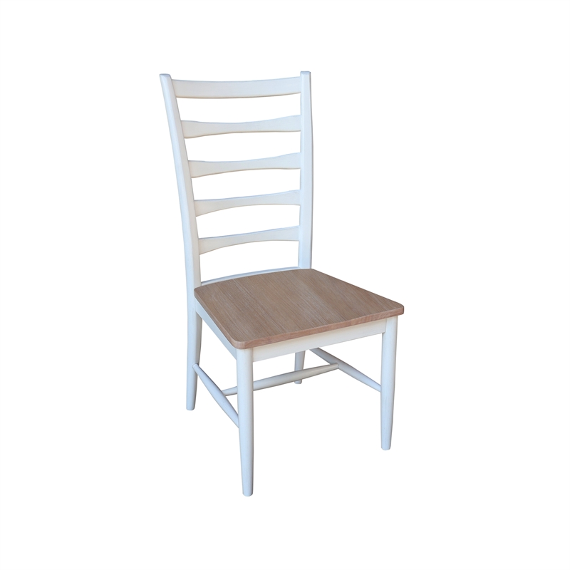 International Concepts Set of Two Solid Wood Haven Dining Chairs