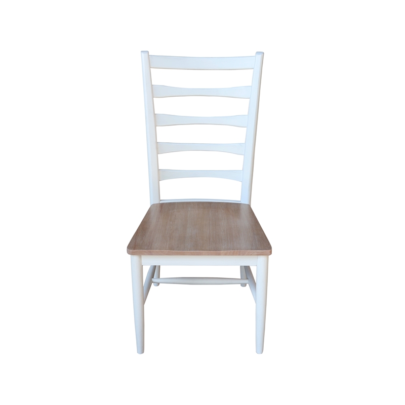 International Concepts Set of Two Solid Wood Haven Dining Chairs