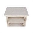 International Concepts Mission Printer Stand - Unfinished Natural