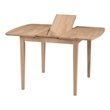 International Concepts Unfinished Square/Rectangular Dining Table