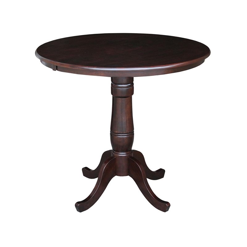 International Concepts Unfinished Square/Rectangular Counter Height Dining Table