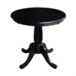 International Concepts Unfinished Square/Rectangular Bar Height Dining Table