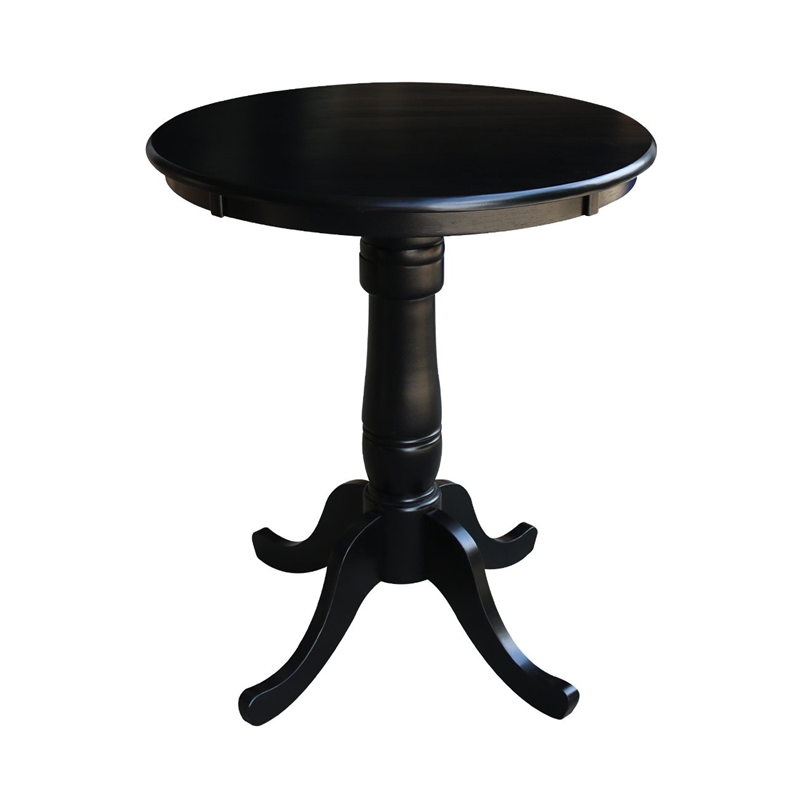 International Concepts Unfinished Square/Rectangular Bar Height Dining Table