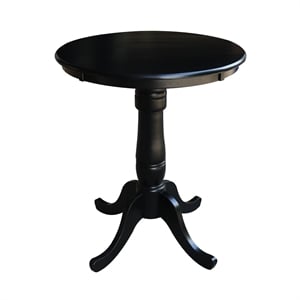 International Concepts Unfinished Square/Rectangular Bar Height Dining Table