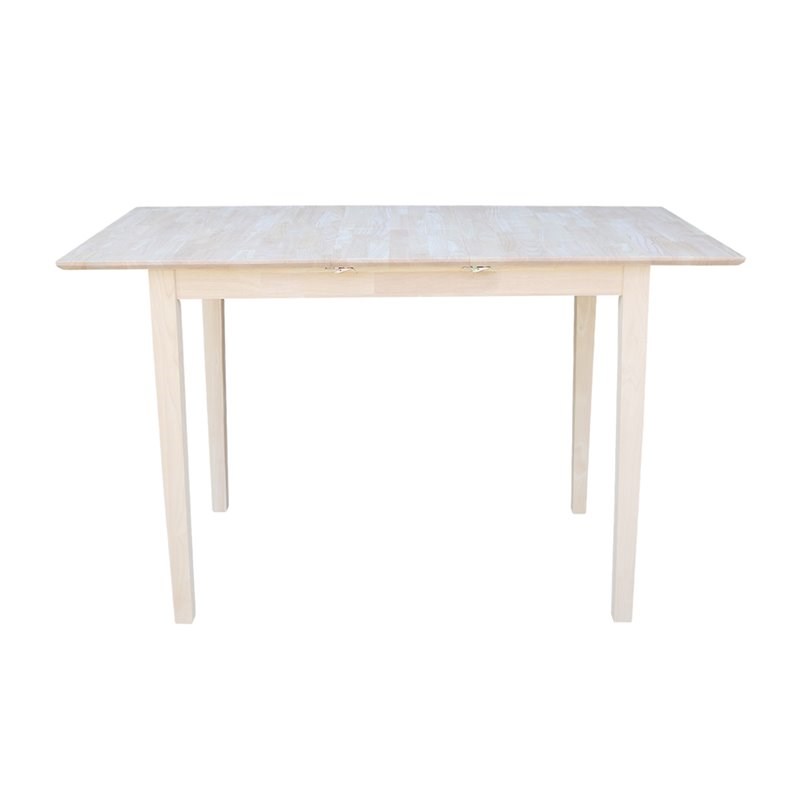 International Concepts Unfinished Shaker Counter Height Dining Table