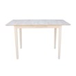 International Concepts Unfinished Shaker Counter Height Dining Table