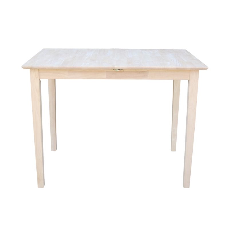 International Concepts Unfinished Shaker Counter Height Dining Table