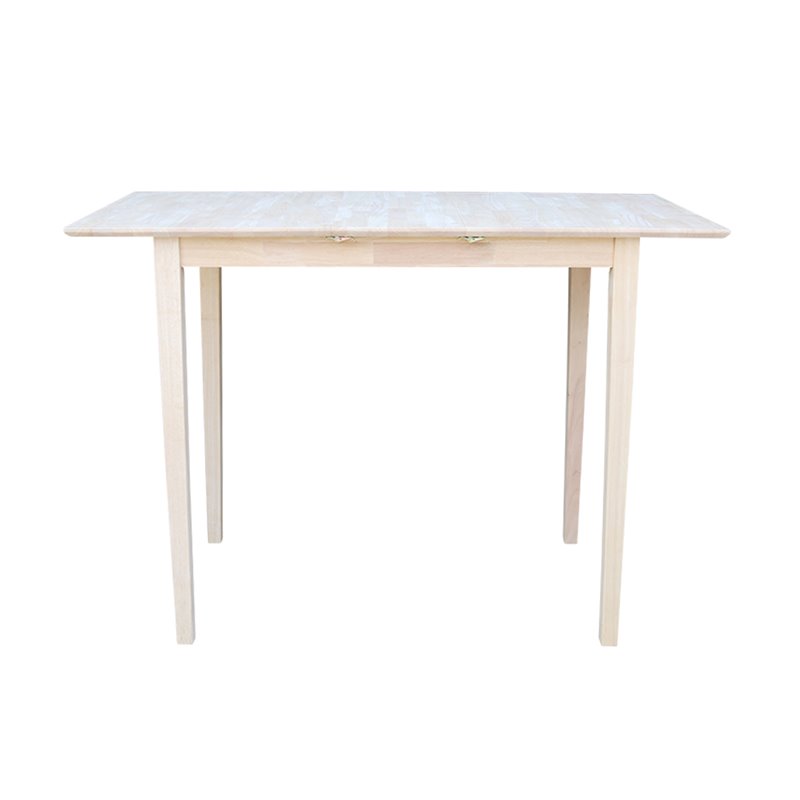 International Concepts Unfinished Rectangular Dining Table