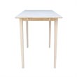 International Concepts Unfinished Rectangular Dining Table