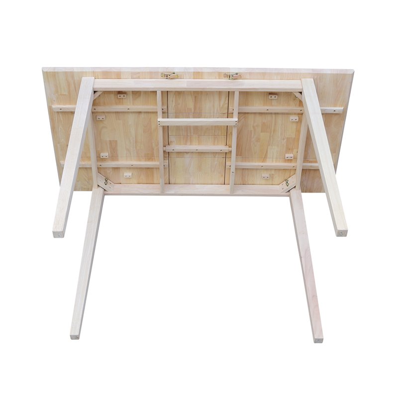 International Concepts Unfinished Rectangular Dining Table