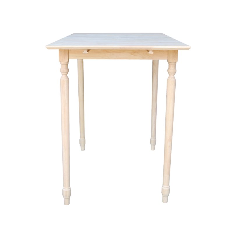 International Concepts Unfinished Rectangular Dining Table