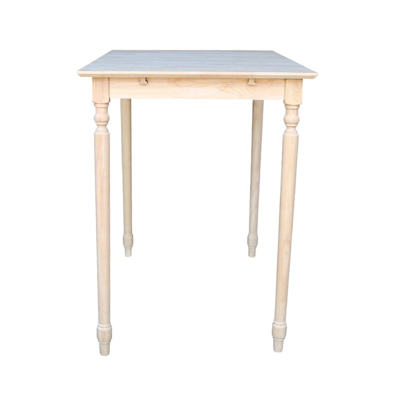 International Concepts Unfinished Rectangular Dining Table