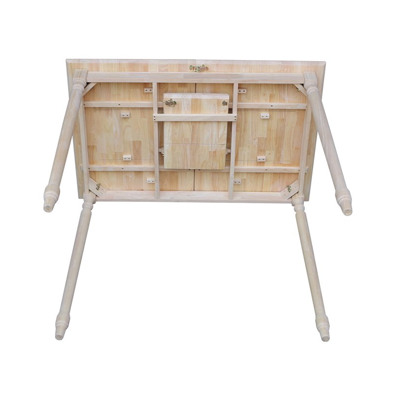 International Concepts Unfinished Rectangular Dining Table
