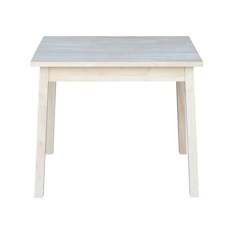 International Concepts Unfinished Kids Table