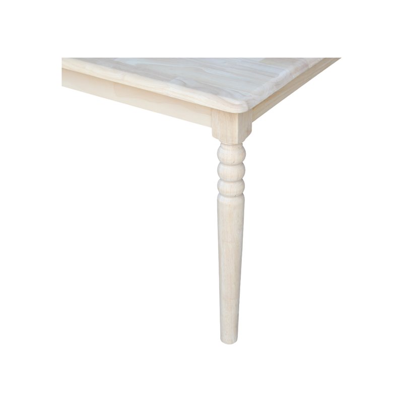 International Concepts Unfinished Kids Square Kids Table