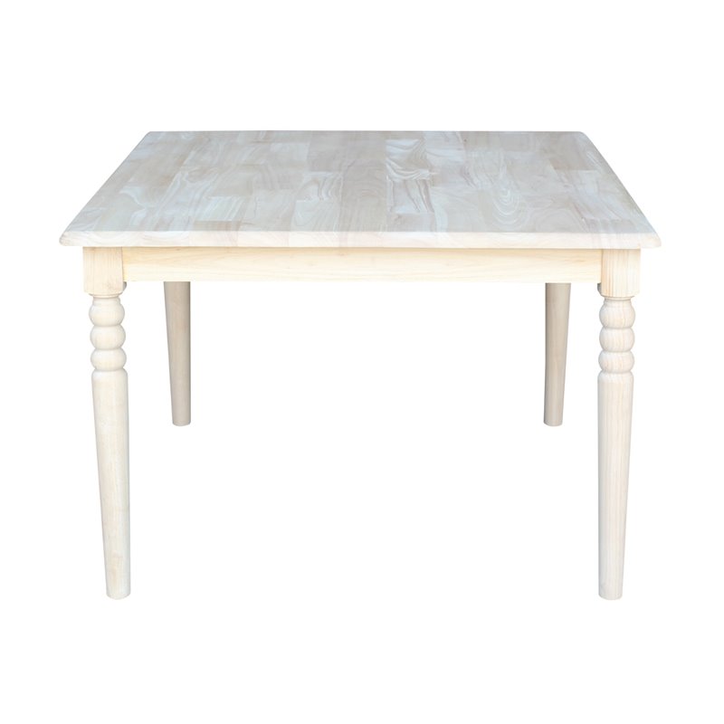 International Concepts Unfinished Kids Square Kids Table
