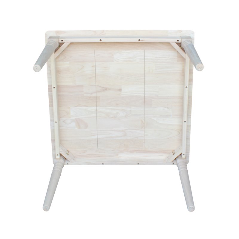 International Concepts Unfinished Kids Square Kids Table