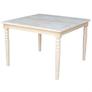 International Concepts Unfinished Kids Square Kids Table