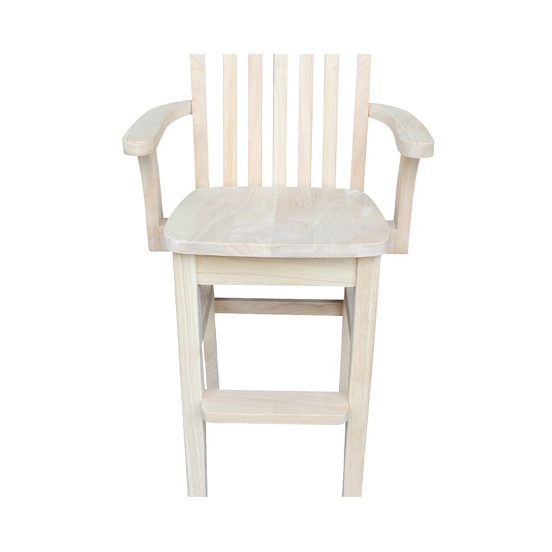 International Concepts Unfinished Kids Mission Youth Chair