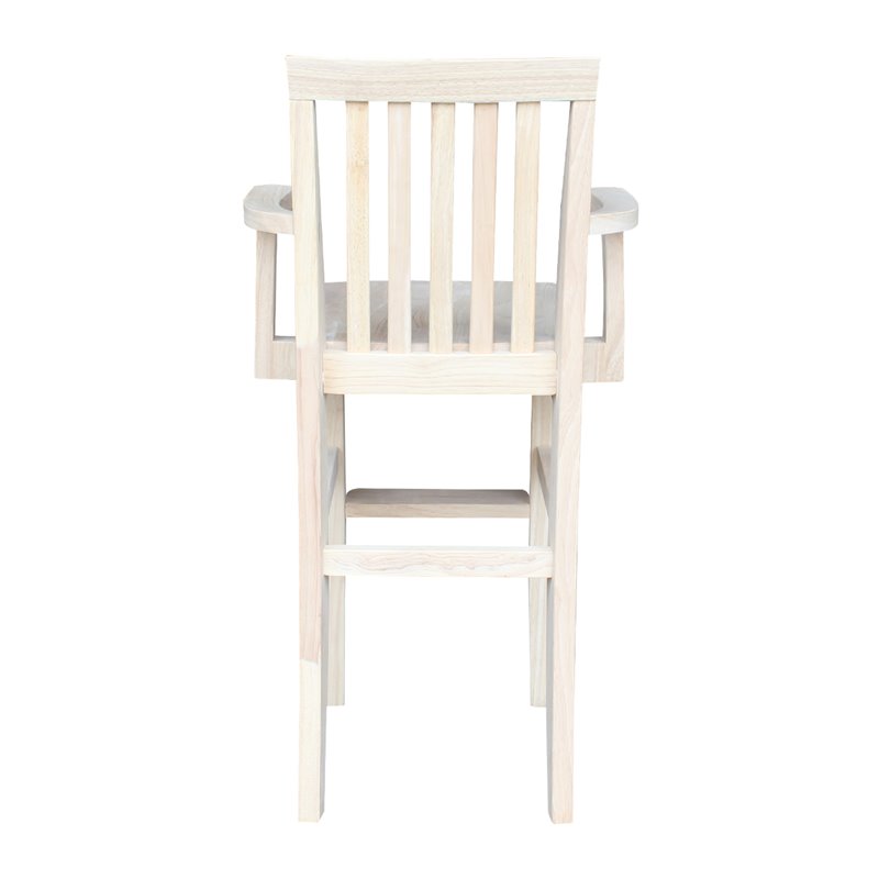 International Concepts Unfinished Kids Mission Youth Chair