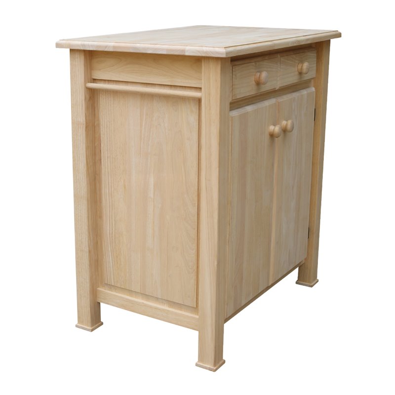 International Concepts Unfinished Kitchen Work Center