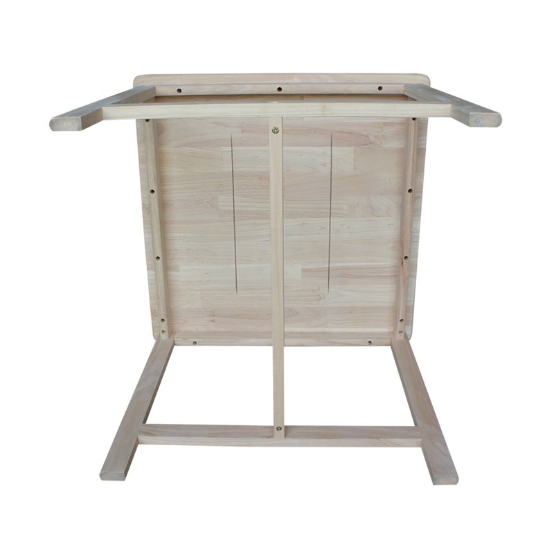 International Concepts Unfinished 3 Pieces Kids Table Set