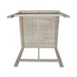 International Concepts Unfinished 3 Pieces Kids Table Set