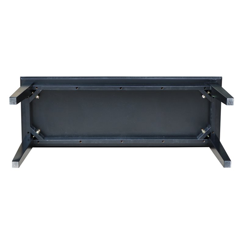 International Concepts Shaker Styled Bench in Black