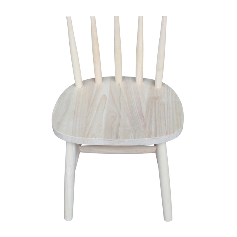 International Concepts Unfinished Tot's chair (set of 2)